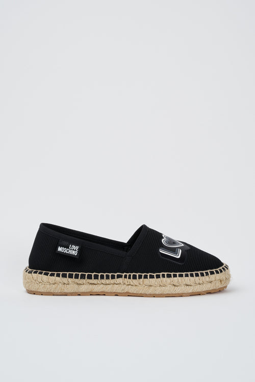 Love Moschino Espadrillas Nero Donna