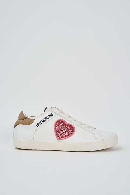 Love Moschino Sneaker Bianco Cr Donna