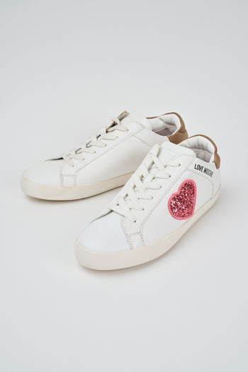 Love Moschino Sneaker Bianco Cr Donna - 3