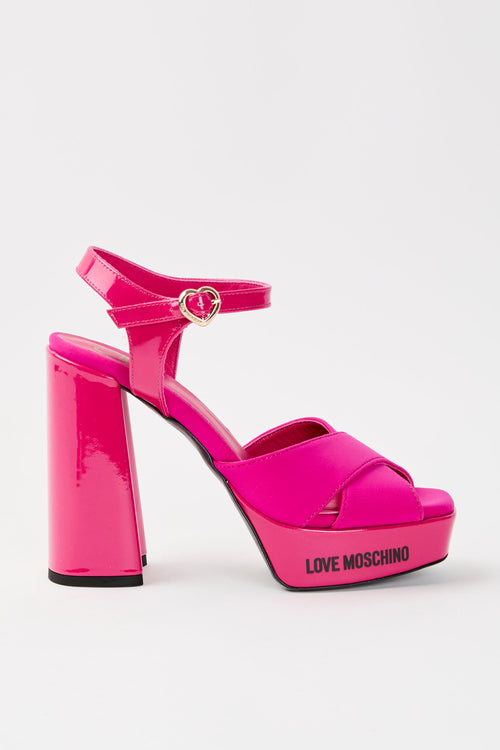 Love Moschino Sandalo Fuxia Donna
