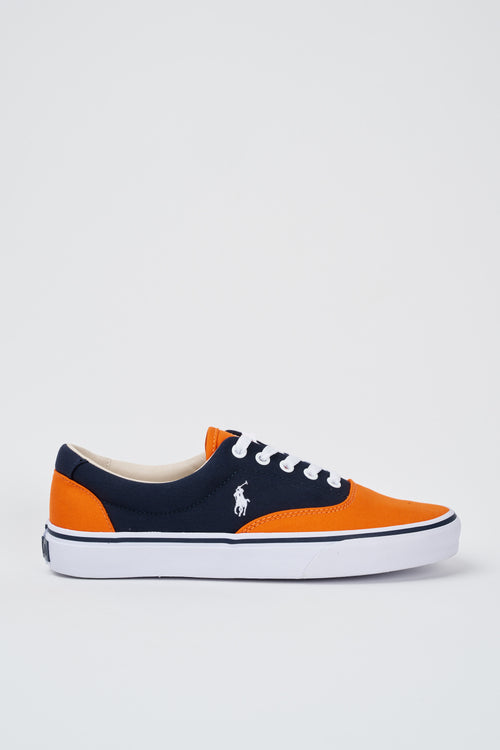 Ralph Lauren Sneaker Navy Orange Uomo