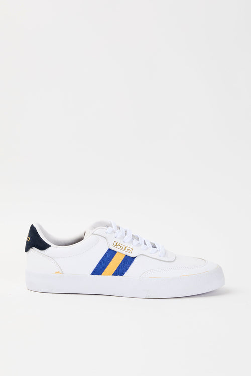 Ralph Lauren Sneaker White Royal Uomo