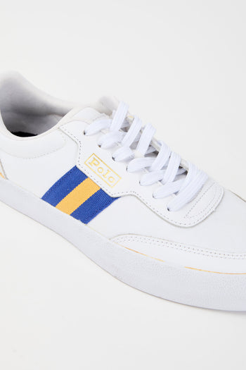 Ralph Lauren Sneaker White Royal Uomo - 3