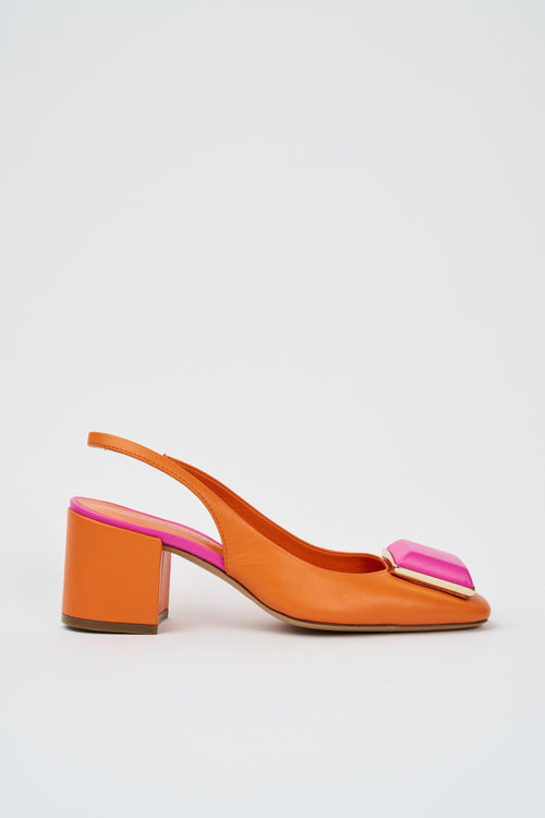 Roberto Festa Slingback Orange+barbie Donna