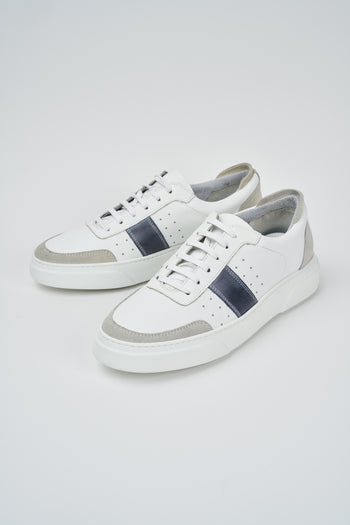 Sinfonia Sneaker Bianco Blu Uomo - 3