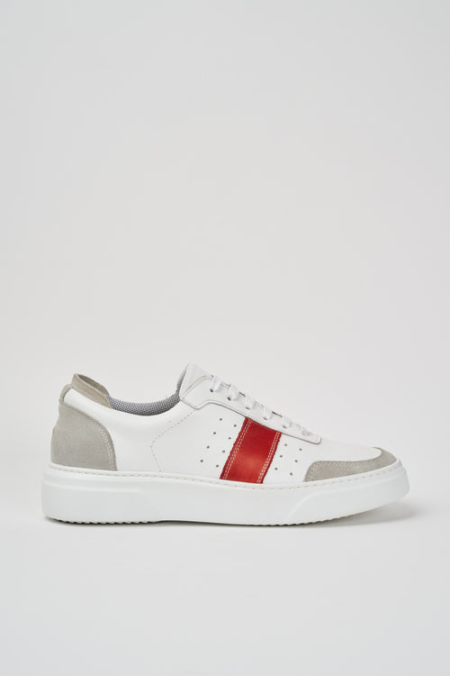 Sinfonia Sneaker Bianco Rosso Uomo
