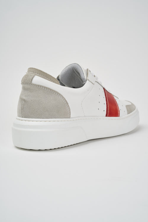 Sinfonia Sneaker Bianco Rosso Uomo - 2