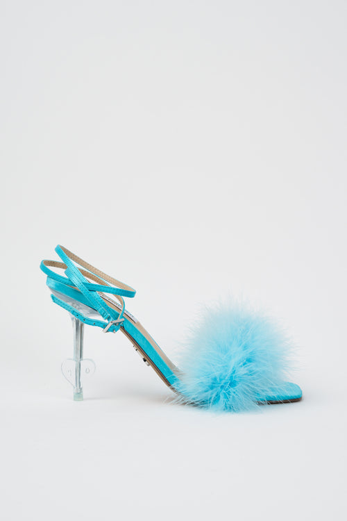 Steve Madden Sandalo Blue Donna