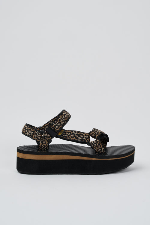 Teva Sandalo Leopard Donna