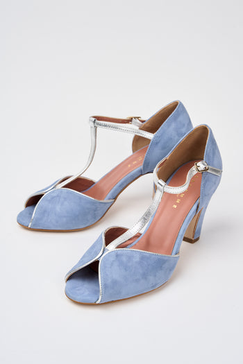 Tre Emme Sandalo Jeans+argento Donna - 6