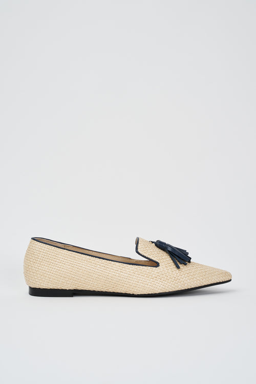 Tre Emme Mocassino Nat Blu Donna