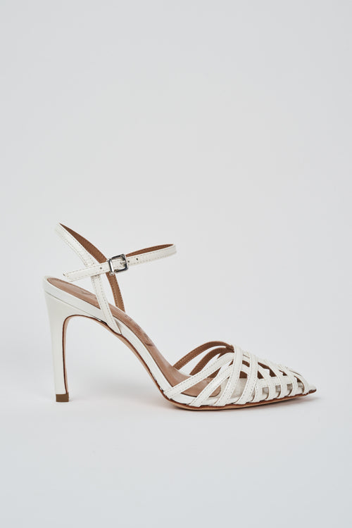Tre Emme Sandalo Branco Donna