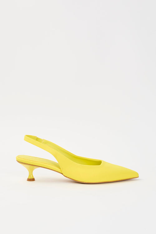 Tre Emme Slingback Giallo Donna