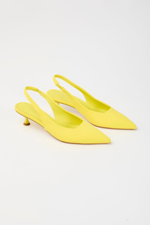 Tre Emme Slingback Giallo Donna - 2
