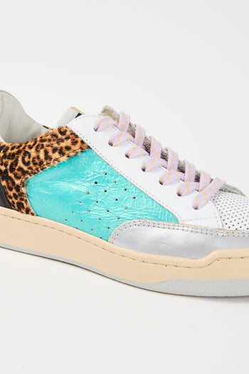 Tre Emme Sneaker Bianco Azzurro Donna - 3