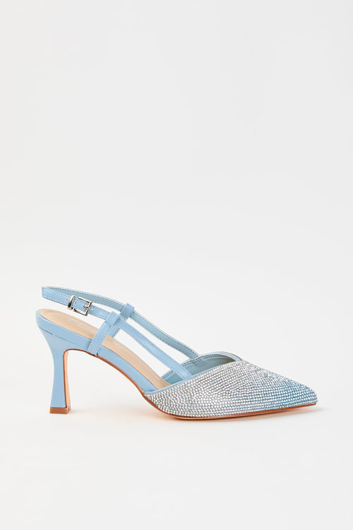 Tre Emme Slingback Acqua Donna