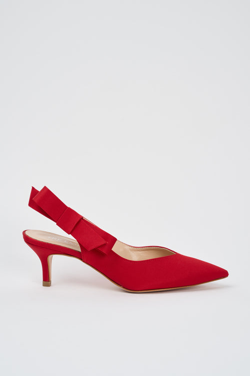 Tre Emme Slingback Rosso Donna