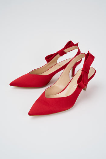Tre Emme Slingback Rosso Donna - 3
