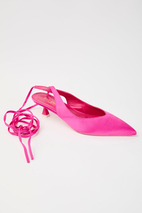 Tre Emme Slingback Fuxia Donna - 2