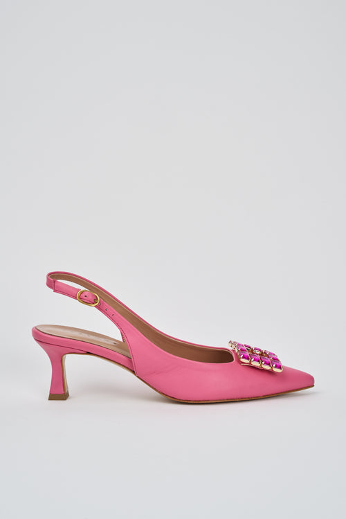 Tre Emme Slingback Fuxia Donna