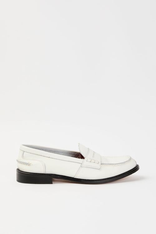 Tre Emme Mocassino Bianco Donna