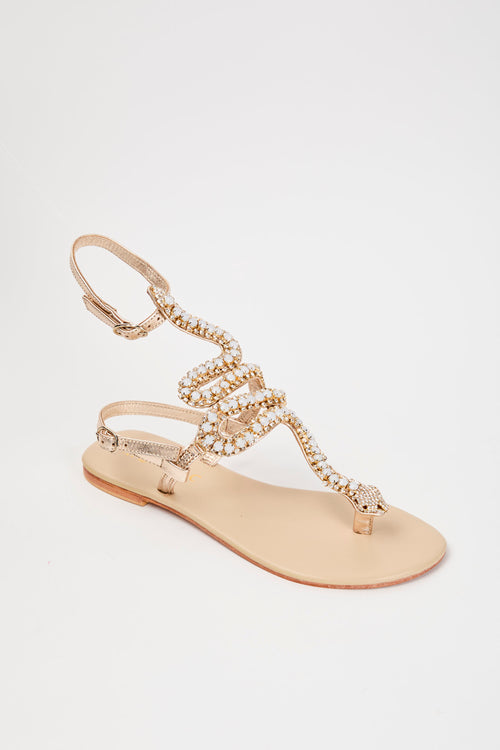 Tre Emme Sandalo Oro Donna - 2