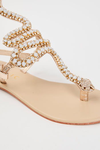 Tre Emme Sandalo Oro Donna - 3