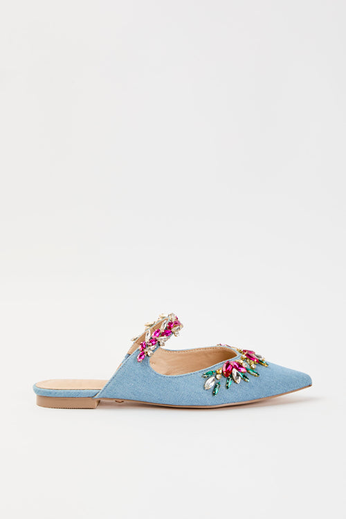 Twentyfourhaitch Sabot Denim Donna