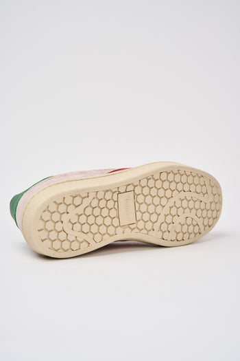 Valsport Sneaker Bianco/rosa/oliva Unisex - 6