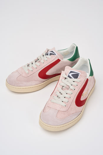 Valsport Sneaker Bianco/rosa/oliva Unisex - 7