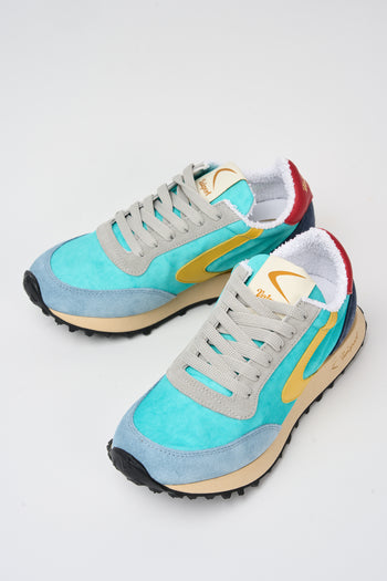 Valsport Sneaker Azzurro/giallo/fuxia Uomo - 6