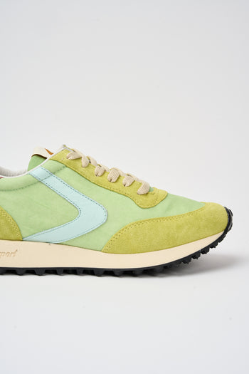 Valsport Sneaker Verde Acido/azzurro/rosa Uomo - 4