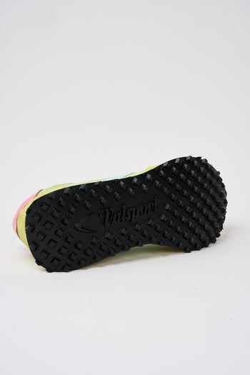 Valsport Sneaker Verde Acido/azzurro/rosa Uomo - 6