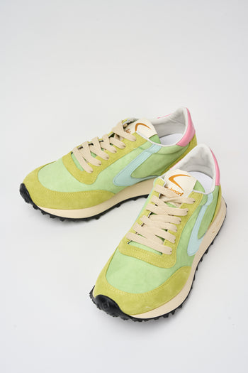 Valsport Sneaker Verde Acido/azzurro/rosa Uomo - 7