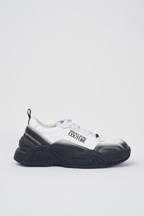 Versace Jeans Couture Sneaker White Black Uomo