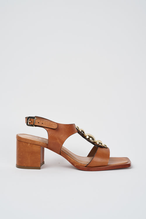Vicenza Sandalo Castagna Donna