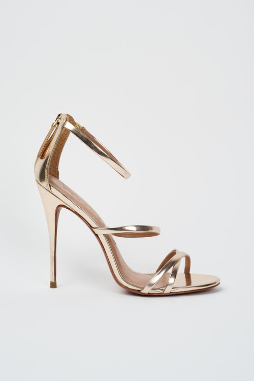Vicenza Sandalo Oro Donna