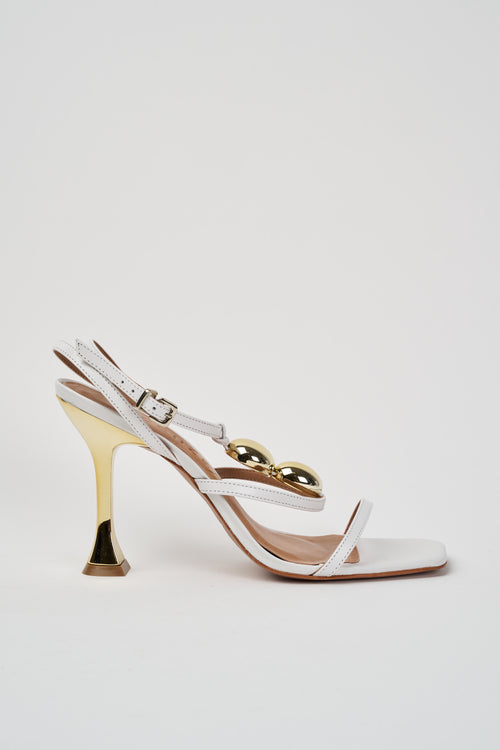 Vicenza Sandalo Bianco Donna
