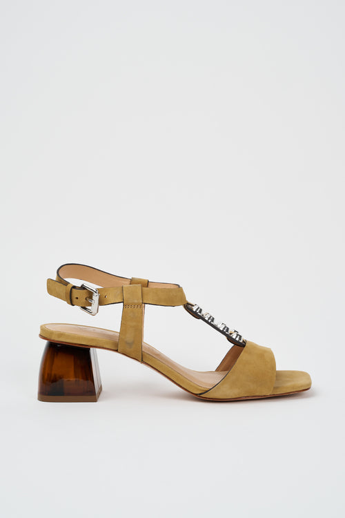 Vicenza Sandalo Senape Donna