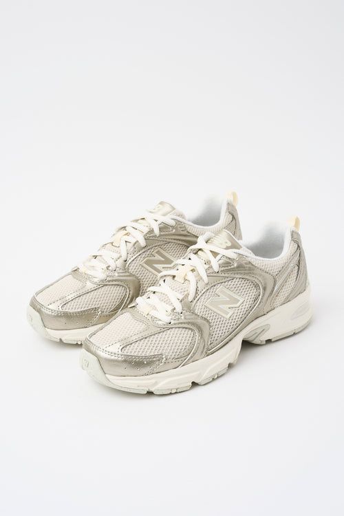 New Balance Sneaker Gold Metallic/linen Donna - 2