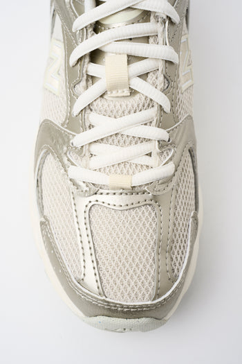 New Balance Sneaker Gold Metallic/linen Donna - 3