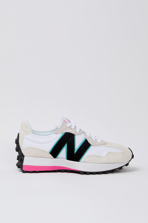 New Balance Sneaker White/sky/pink Donna