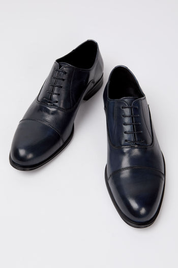 Tre Emme Stringata Blu Uomo - 5