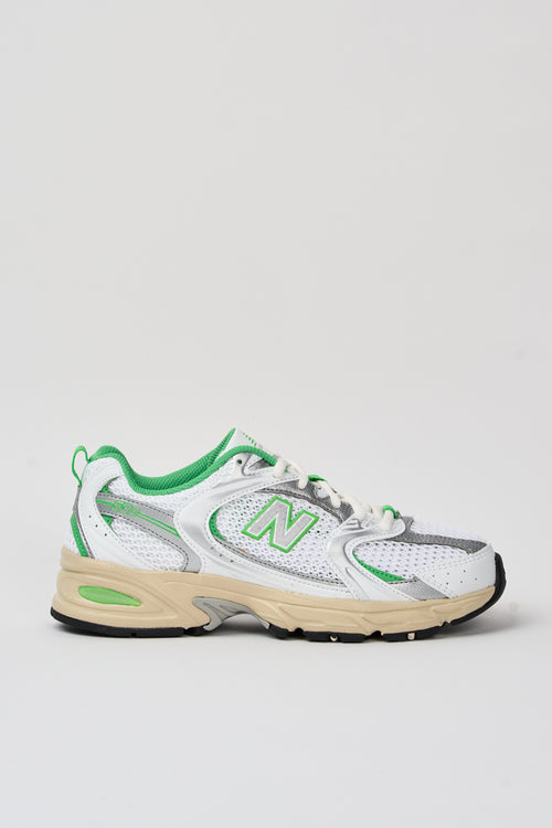 New Balance Sneaker White/lime Unisex