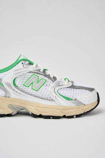 New Balance Sneaker White/lime Unisex - 4