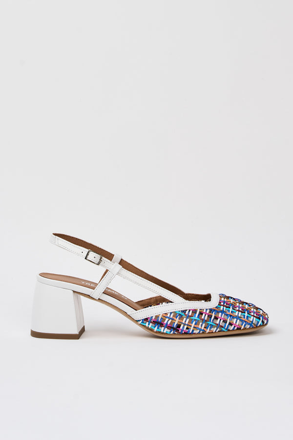 Tre Emme Slingback Multi/bianco Donna