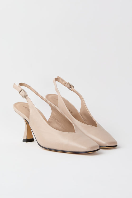 Pomme D'or Slingback Sand Donna - 2