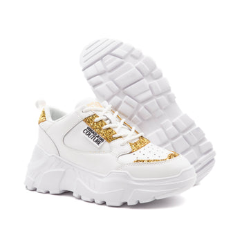 Versace Jeans Couture Sneaker White/gold Donna - 5