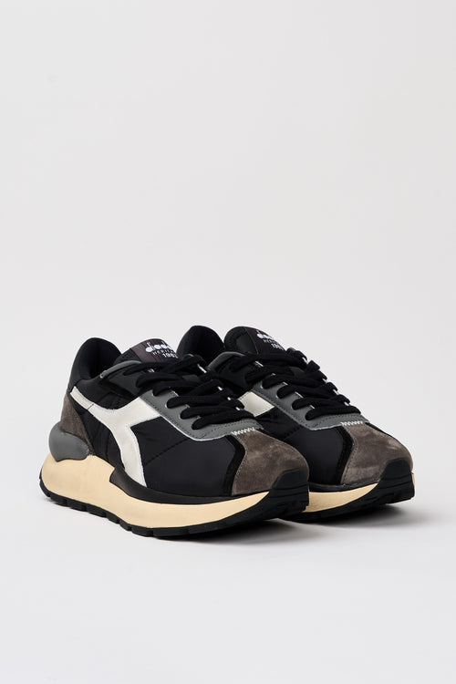 Diadora Heritage Sneaker Nero/bianco Candido Uomo - 2