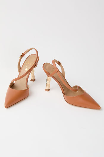 Wo Milano Slingback Tangerine Donna - 6